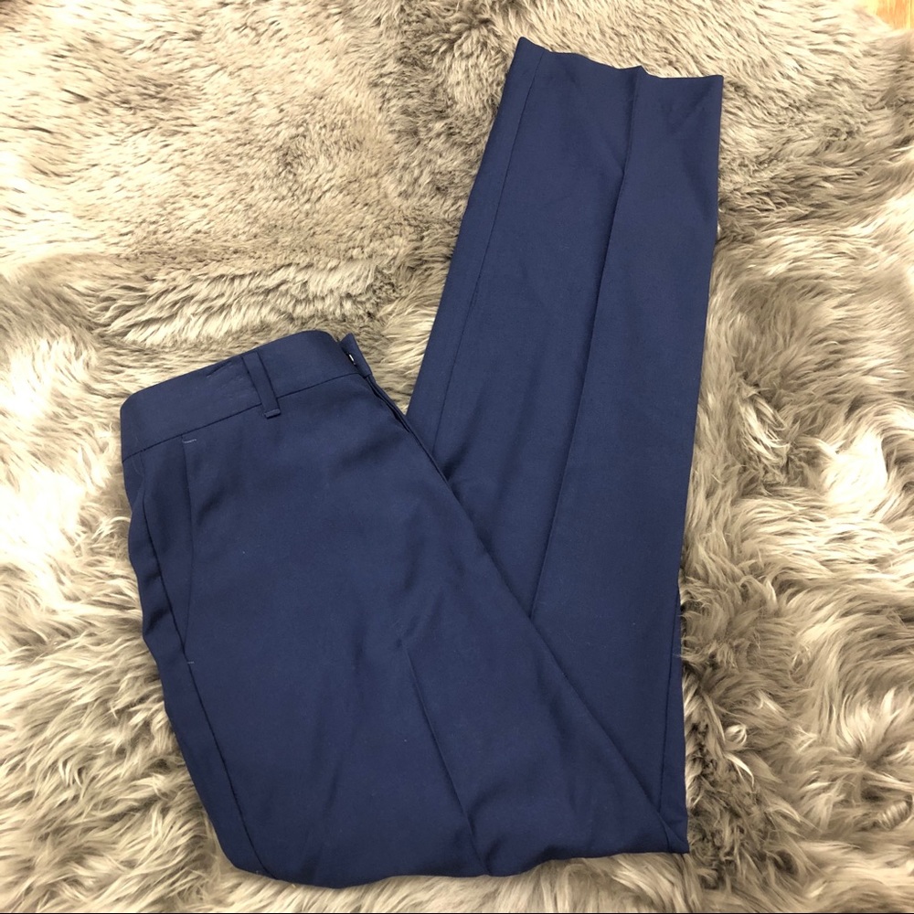 Calvin Klein | Women’s Flat Front Dress Pants | Blue | Size 18